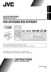 JVC KD-DV5201 Manuel D'instructions