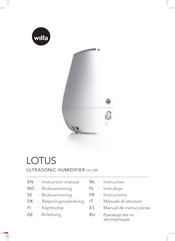 Wilfa LOTUS HU-4W Instructions