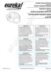 Eureka 910 Serie Guide Du Propriétaire