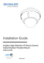 Avigilon DOME-OD-PEND Guide D'installation