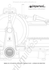 tomaga IMPERIAL i33 Manuel De L'utilisateur