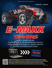 Traxxas E-MAXX 3903 Instructions De Démarrage Rapide