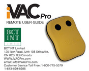 IVAC Pro Guide D'utilisation