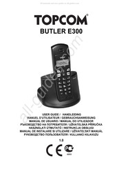 Topcom BUTLER E300 Manuel D'utilisateur