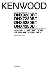 Kenwood DNX5280BT Manuel D'instructions