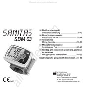 Sanitas SBM 03 Mode D'emploi