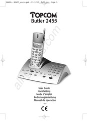 Topcom Butler 2455 Mode D'emploi