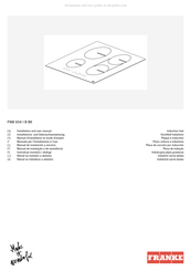 Franke FSM 654 I B BK Manuel D'installation Et Mode D'emploi