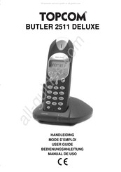 Topcom BUTLER 2511 DELUXE Mode D'emploi