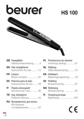 Beurer HS 100 Mode D'emploi