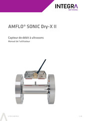 INTEGRA Metering AMFLO SONIC Dry-X II Manuel De L'utilisateur