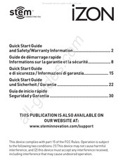 Stem iZON Guide De Démarrage Rapide