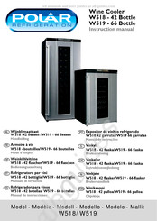 Polar Refrigeration W519 Mode D'emploi