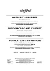 Whirlpool WP1000 Guide D'utilisation Et D'entretien
