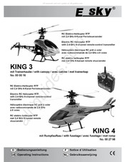 E sky KING 3 Notice D'utilisation