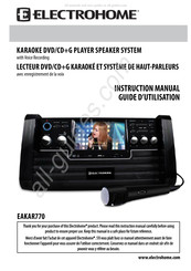 Electrohome EAKAR770 Guide D'utilisation