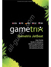 Gametrix JetSeat Guide D'utilisation