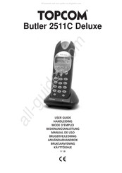 Topcom Butler 2511C Deluxe Mode D'emploi