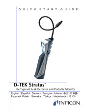 Inficon D-TEK Stratus Guide De Démarrage Rapide