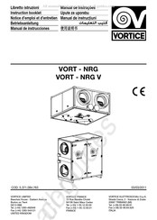 Vortice Vort NRG 2500 V Notice D'emploi Et D'entretien