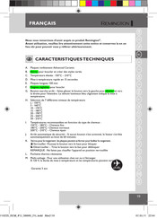 Remington S6600 Mode D'emploi