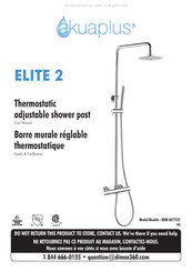 Akuaplus ELITE 2 RDM 8077222 Guide De L'utilisateur