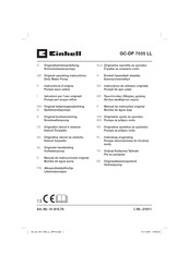 EINHELL GC-DP 7035 LL Instructions D'origine