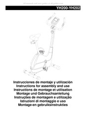 BH FITNESS YH200 Instructions De Montage Et Utilisation