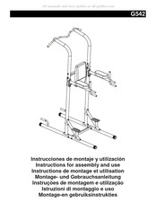 BH FITNESS G542 Instructions De Montage Et Utilisation