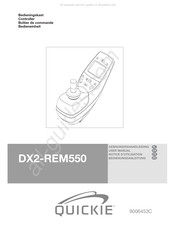 Quickie DX2-REM550 Notice D'utilisation