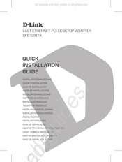 D-Link DFE-528TX Guide D'installation