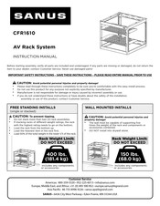 Sanus CFR1610 Mode D'emploi