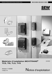 Sew Eurodrive MOVITRANS TVS Serie Notice D'exploitation