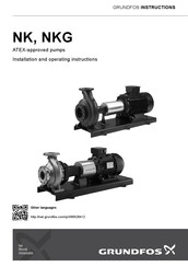 Grundfos NK 125-250 Notice D'installation Et De Fonctionnement