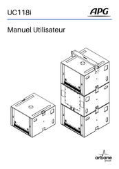 arbane APG UC118i Manuel Utilisateur