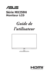 Asus MX259H Serie Guide De L'utilisateur