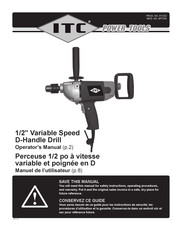 ITC POWER TOOLS SPT324 Manuel De L'utilisateur