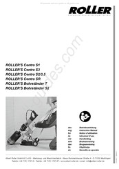 Roller Centro SR Notice D'utilisation