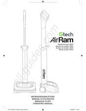 Gtech AirRam AE34 Manuel D'utilisation