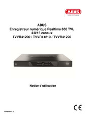 Abus TVVR41210 Notice D'utilisation