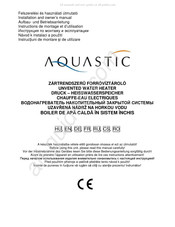 Aquastic AQ120 Instructions De Montage Et D'utilisation