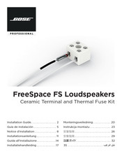 Bose Professional FreeSpace FS Notice D'installation