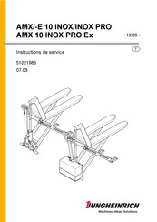 Jungheinrich AMX-E 10 Inox Instructions De Service