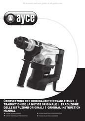 Ayce Z1C-DW-32M3 Traduction De La Notice Originale