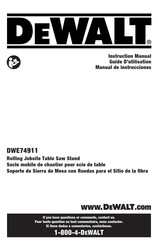 DeWalt DWE74911 Traduction De La Notice D'instructions Originale