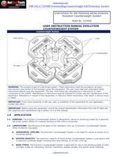 Netzerotools Evolution Counterweight System Guide De L'utilisateur