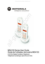Motorola MD4150 Serie Guide De L'utilisateur