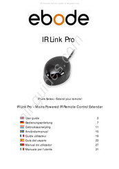 Ebode IR Link Série Guide Utilisateur