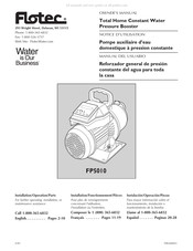 Flotec FP5010 Notice D'utilisation