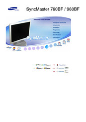 Samsung SyncMaster 960BF Mode D'emploi